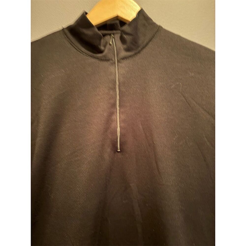Marmot Men's Large Black Lightweight 1/2 Zip Pullover Long Sleeve - Picture 2 of 8